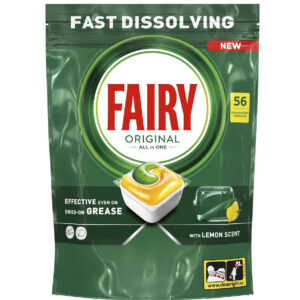 Fairy Ταμπλέτες Πλυντηρίου Πιάτων 56τμχ