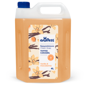 Endless Υγρό Κρεμοσάπουνο Toffee Caramel 4lt