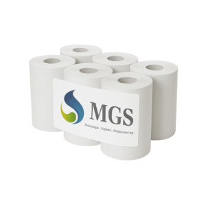 Χειροπετσέτα Autocut Strong Λευκή 6τμχ