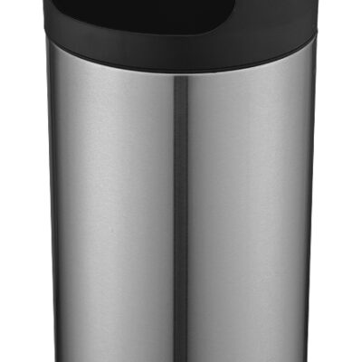 Χαρτοσταχτοδοχείο ΙΝΟΧ 30 L (τετράγωνο) & 20 L (στρόγγυλο)